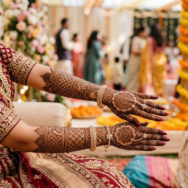 Intricate Bridal Patterns